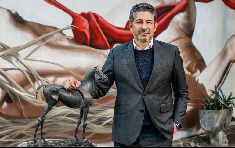 Juan Carlos Flores Miramontes, secretario de Educación de Jalisco, detalla cómo el modelo Recrea promueve el aprendizaje en todos los entornos. EL INFORMADOR/ A. Navarro