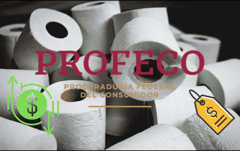 La Profeco reveló que el precio por gramo de papel higiénico de estas marcas analizadas van de los 3 centavos a los 35 centavos por gramos, y aquí te presentamos los resultados. CANVA/ ESPECIAL/ PROFECO
