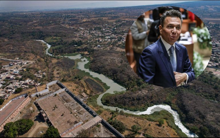 El saneamiento y restauración de la cuenca Lerma-Santiago, uno de los afluentes más contaminados del País, forma parte de las propuestas de campaña del gobernador de Jalisco, Pablo Lemus. EL INFORMADOR/ ARCHIVO