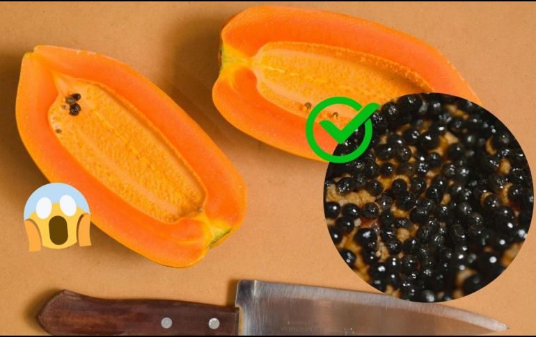 Las semillas de la papaya son ricas en vitaminas, minerales y antioxidantes. ESPECIAL/Pexels