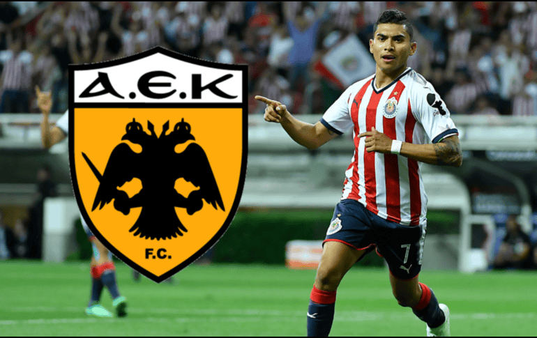 Orbelín Pineda en Chivas, durante un partido de la Liga MX en 2018. IMAGO7