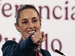 Sheinbaum es la primera mujer en la presidencia de México y de un país de América del Norte. EFE/J. Méndez