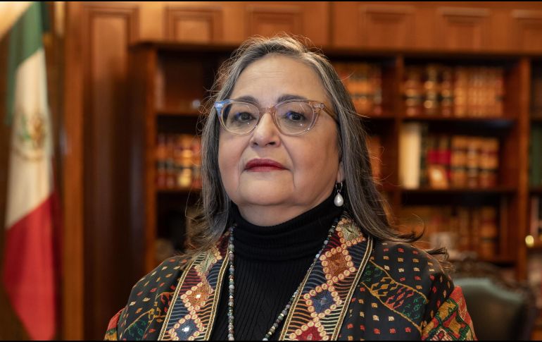 Norma Lucía Piña Hernández, ministra presidenta de la Suprema Corte de Justicia de la Nación. SUN