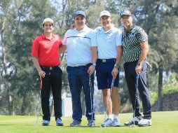 Marco Robles, Fausto Martínez, Alonso Ogarrio y Marco García. GENTE BIEN JALISCO / C. Jimeno
