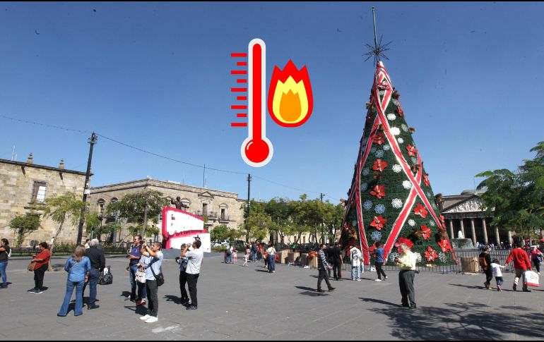 Diciembre de 2024 ha presentado días con temperaturas más arriba de los registros históricos, y refieren que se podría reportar un descenso hasta la tercera semana. EL INFORMADOR / ARCHIVO