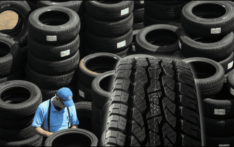 Como todo componente de un automóvil, las llantas también cumplen su ciclo de vida. EL INFORMADOR / ARCHIVO