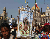 El manto auténtico de la Virgen se halla bajo el cobijo de la Basílica de Guadalupe, construida donde Juan Diego tuvo sus encuentros con ella. SUN / B. Fregoso