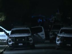 Fue desplegado personal de la Guardia Nacional y de la Secretaría de la Defensa Nacional para tratar de localizar a los agresores. ESPECIAL