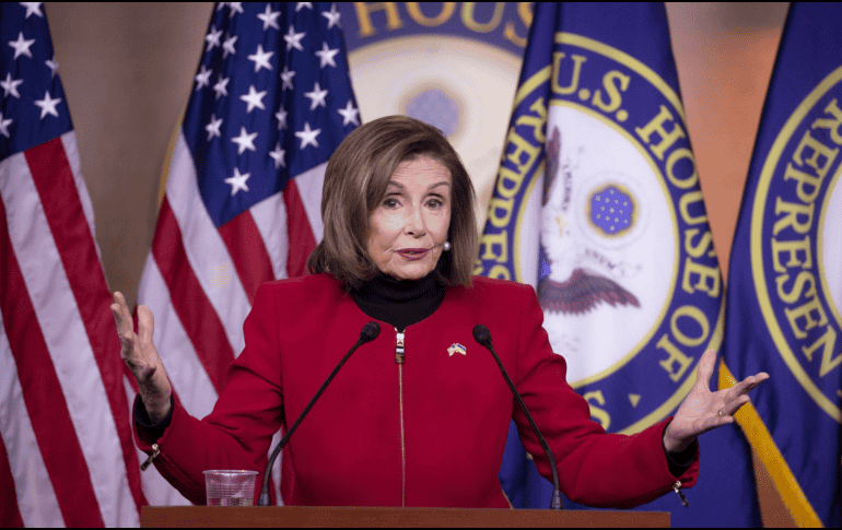 La expresidenta de la Cámara de Representantes estadounidense no podrá asistir al resto de eventos de su viaje. EFE / ARCHIVO
