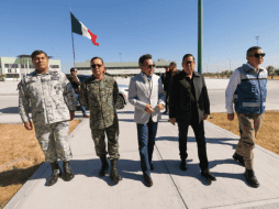Pablo Lemus, gobernador de Jalisco, también visitará el Centro de Control y Vigilancia C4 de Lagos de Moreno. ESPECIAL