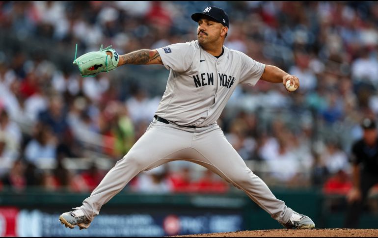 Néstor Cortés fue elegido al Juego de Estrellas en 2022 con los Yankees. AFP / ARCHIVO