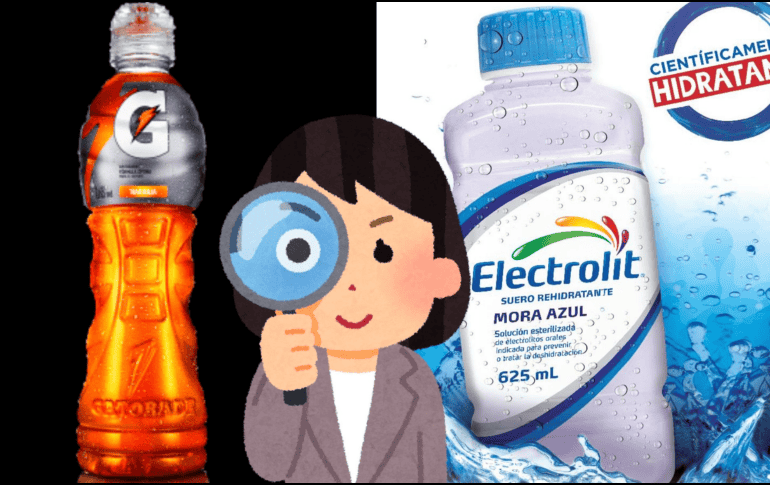 Si tienes dudas sobre tu alimentación consulta a tu médico. FACEBOOK / @Gatorade México / @Electrolit