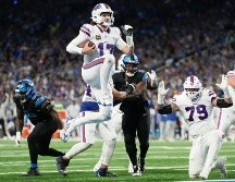 Josh Allen acumula cinco envíos de anotación y cinco anotaciones por tierra en dos juegos. ESPECIAL