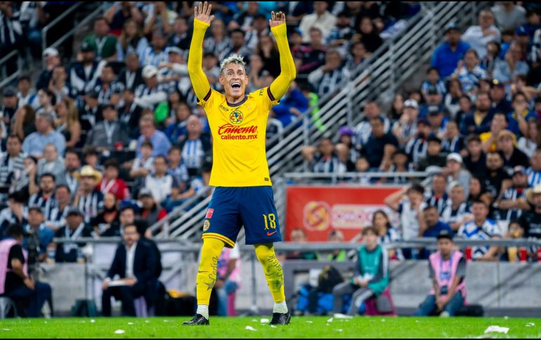 CRISTIAN CALDERÓN. Luego del título conseguido en el estadio BBVA, las Águilas se pusieron a cuatro títulos de distancia de su más cercano perseguidor, su acérrimo rival, Chivas. IMAGO7