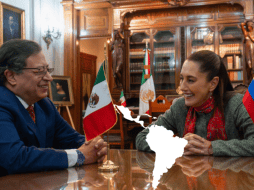 Sheinbaum compartió en redes sociales que en este encuentro se abordó la importancia de la unidad entre gobiernos progresistas y el estrechamiento de los lazos en América Latina y el Caribe. EFE/ PRESIDENCIA DE MÉXICO/ ESPECIAL