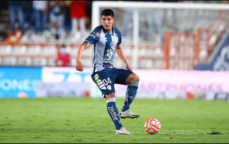 Miguel Tapias inició su carrera en el futbol mexicano con el conjunto del Pachuca, donde consiguió el campeonato en el Torneo Apertura 2022. IMAGO7
