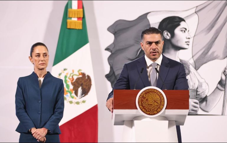 Durante la conferencia matutina en el Palacio Nacional, Harfuch destacó que estos resultados son producto de la colaboración entre las Fuerzas Armadas, la Guardia Nacional y otras instancias federales, como la Fiscalía General de la República (FGR). CORTESÍA