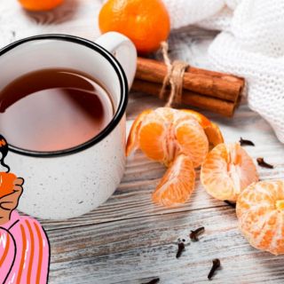 ¿Para qué sirve el té de cáscara de mandarina con canela?
