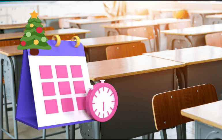El período vacacional constará de tres semanas completas, reanudando actividades después del Día de Reyes. CANVA