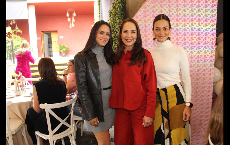 Belem Duarte, Belem Puentes y Fernanda Yeo. GENTE BIEN JALISCO/ Esmeralda Escamilla
