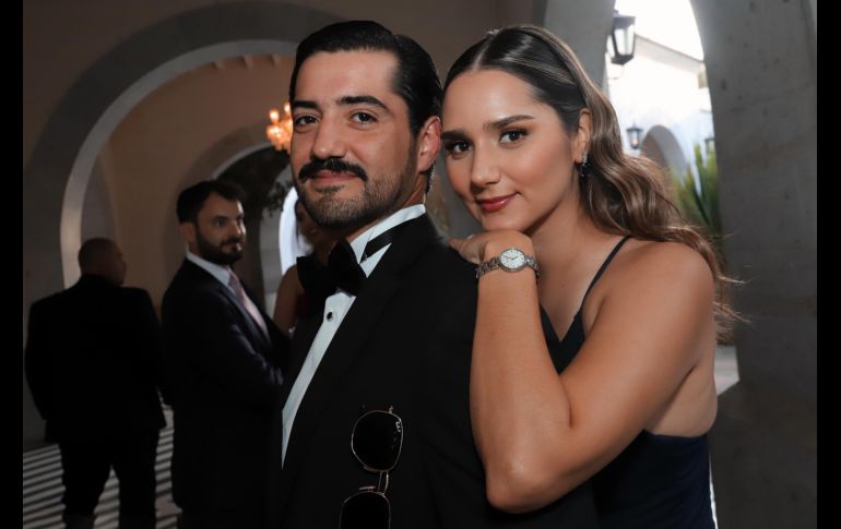 Mauricio Quiroz González y Elizabeth González. GENTE BIEN JALISCO / C. Jimeno