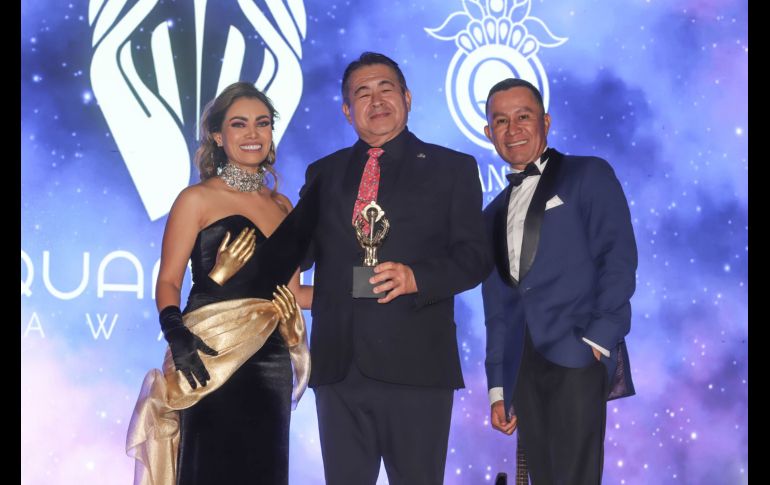 Susana Cruz, Masayi González Uyeda y José Orozco. GENTE BIEN JALISCO / C. Jimeno