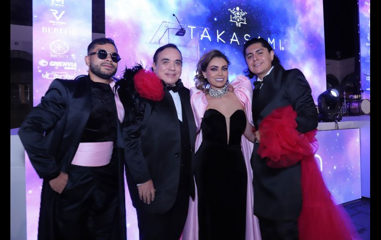 Guillermo Lou, Rafael Márquez, Susana Cruz y Juan Pablo González. GENTE BIEN JALISCO