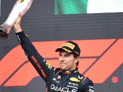 Checo Pérez es el mejor piloto mexicano en la historia. AFP / ARCHIVO