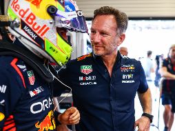 Checo Pérez alcanzó las 14 temporadas en la F1 este 2024. AFP / ARCHIVO