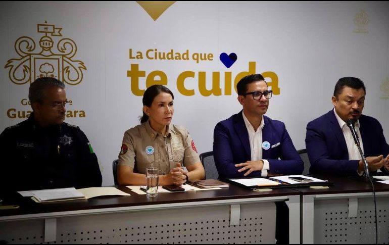 La policía tapatía destinó tres mil elementos de seguridad para la temporada navideña. ESPECIAL / Ayuntamiento de Guadalajara