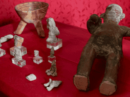 El valor económico global de los bienes se estimó en varias decenas de miles de euros. EFE / Secretaría de Cultura