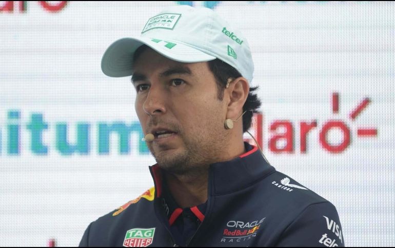 Checo Pérez anunció su salida de la escudería Red Bull. ARCHIVO / Agencia EL UNIVERSAL / EMG