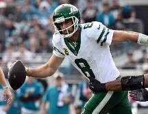 El quarterback de los Jets de Nueva York, Aaron Rodgers, durante un partido de la NFL. ARCHIVO / AP Photo
