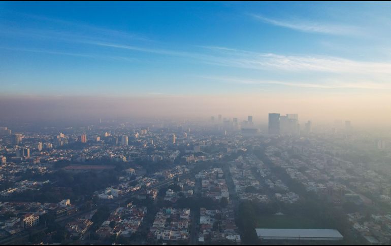 El año anterior se redujeron los niveles de contaminación de la ciudad, principalmente. EL INFORMADOR/ ARCHIVO.