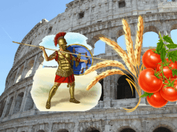 Los gladiadores debían tener energía para presentarse en el Coliseo. PEXELS / CANVA