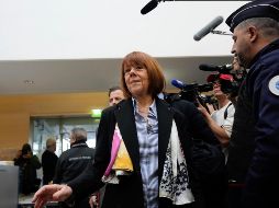 Gisèle Pelicot a su llegada al tribunal de Aviñón. Su valor para denunciar fue clave para la justicia y animar la reflexión social sobre la cultura de la violación. AP/L. Joly
