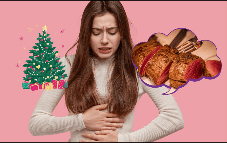 Las cenas navideñas suelen mostrar efectos fisiológicos sobre las personas como el aumento de peso. ESPECIAL/Imagen de Saranya7 en Pixabay/Imagen de Christoph Gutinger en Pixabay