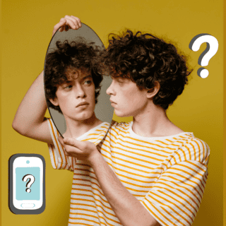 ¿Por qué nos vemos diferentes en el espejo en comparación a las fotos?