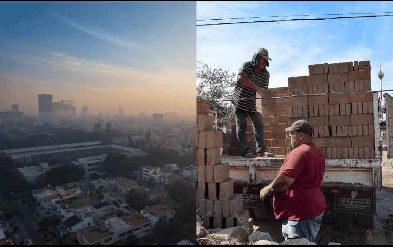 Hasta el 19 de diciembre, hay registro de 11 contingencias atmosféricas fase 1 a raíz de la emisión de contaminantes en la ZMG. ESPECIAL/ EL INFORMADOR/ ARCHIVO.