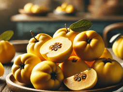 Además de sus beneficios para el corazón, el membrillo es excelente para la salud gastrointestinal. ESPECIAL/IA