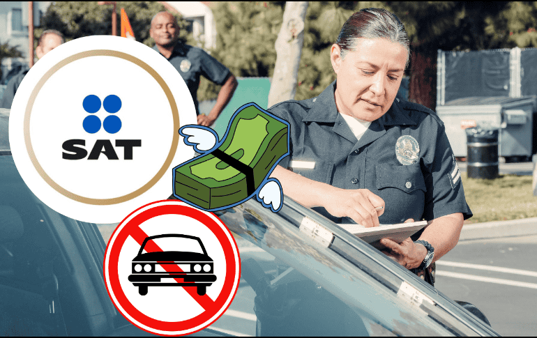 El SAT emitirá una petición al contribuyente para que realice el pago formal inmediato de la deuda por la infracción, pero si no la realiza, podrá proseguir con altas multas y embargo de bienes. ESPECIAL/ CANVA