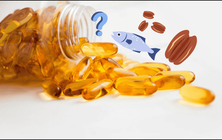 El aceite omega-3 tiene múltiples beneficios para la salud y se encuentra en los alimentos que consumimos. ESPECIAL/PEXELS