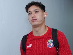 Jesús Orozco Chiquete, de Chivas, previo a un partido en el estadio Akron. IMAGO7