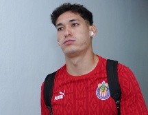 Jesús Orozco Chiquete, de Chivas, previo a un partido en el estadio Akron. IMAGO7
