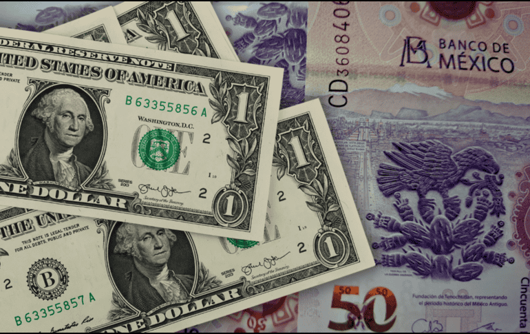 La recuperación del peso frente al dólar también estuvo relacionada con un incremento de las apuestas a favor de una apreciación. EL INFORMADOR / O. Álvarez