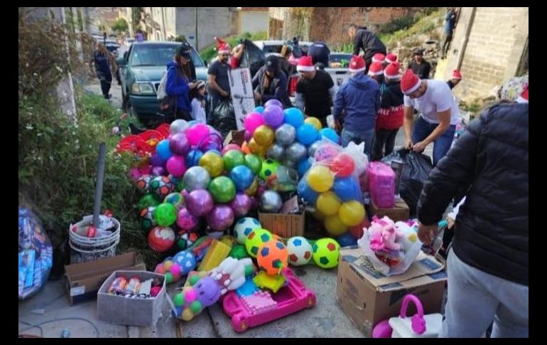 La Martinica, en Zapopan, se ha convertido en un punto recurrente para esta misión solidaria. ESPECIAL