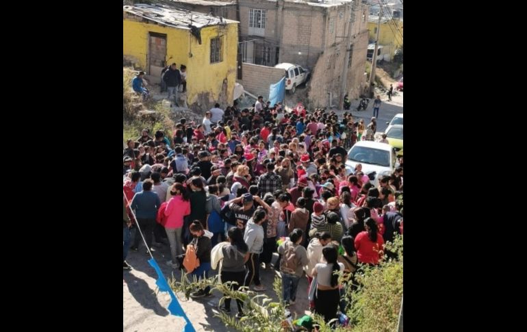 La Martinica, en Zapopan, se ha convertido en un punto recurrente para esta misión solidaria. ESPECIAL