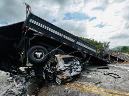 La magnitud del accidente conmocionó a la opinión pública brasileña. EFE/Bomberos de Minas Gerais
