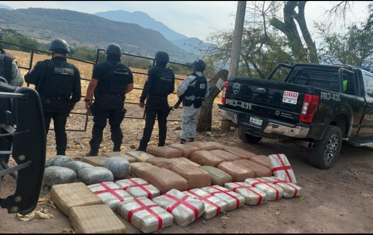 La Policía estatal mantiene vigilancia permanente en las brechas y camino. ESPECIAL