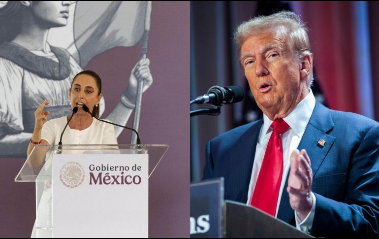 La mandataria federal dijo que México colabora, está en coordinación y trabaja en conjunto con Estados Unidos, pero que 